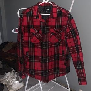Pacsun plaid jacket